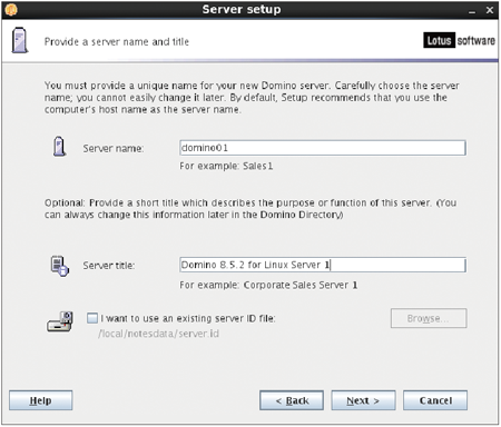 在全程linux環境部署ibm Lotus Domino Notes 8 5 網管人